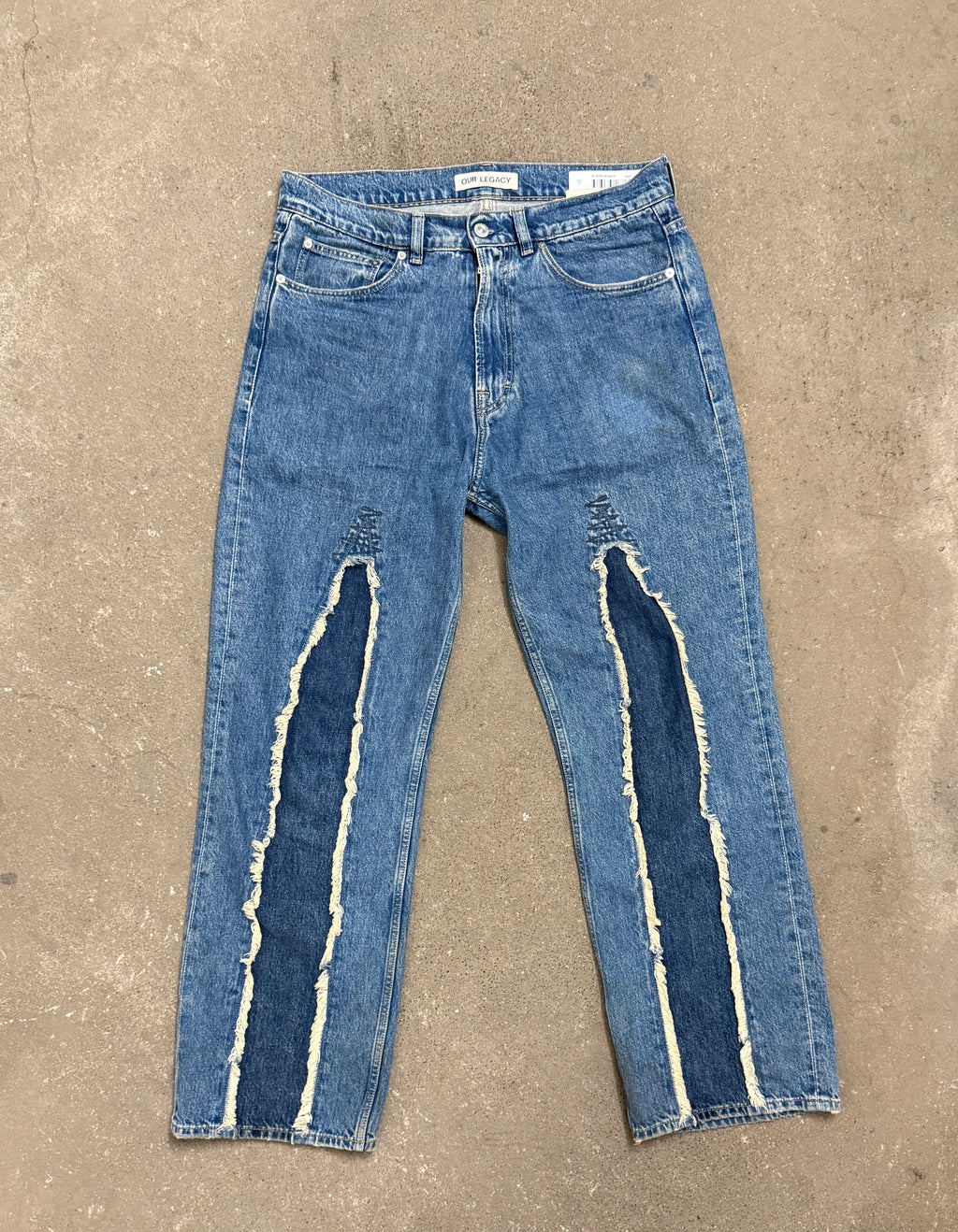 Our Legacy Third Cut Slash denim
