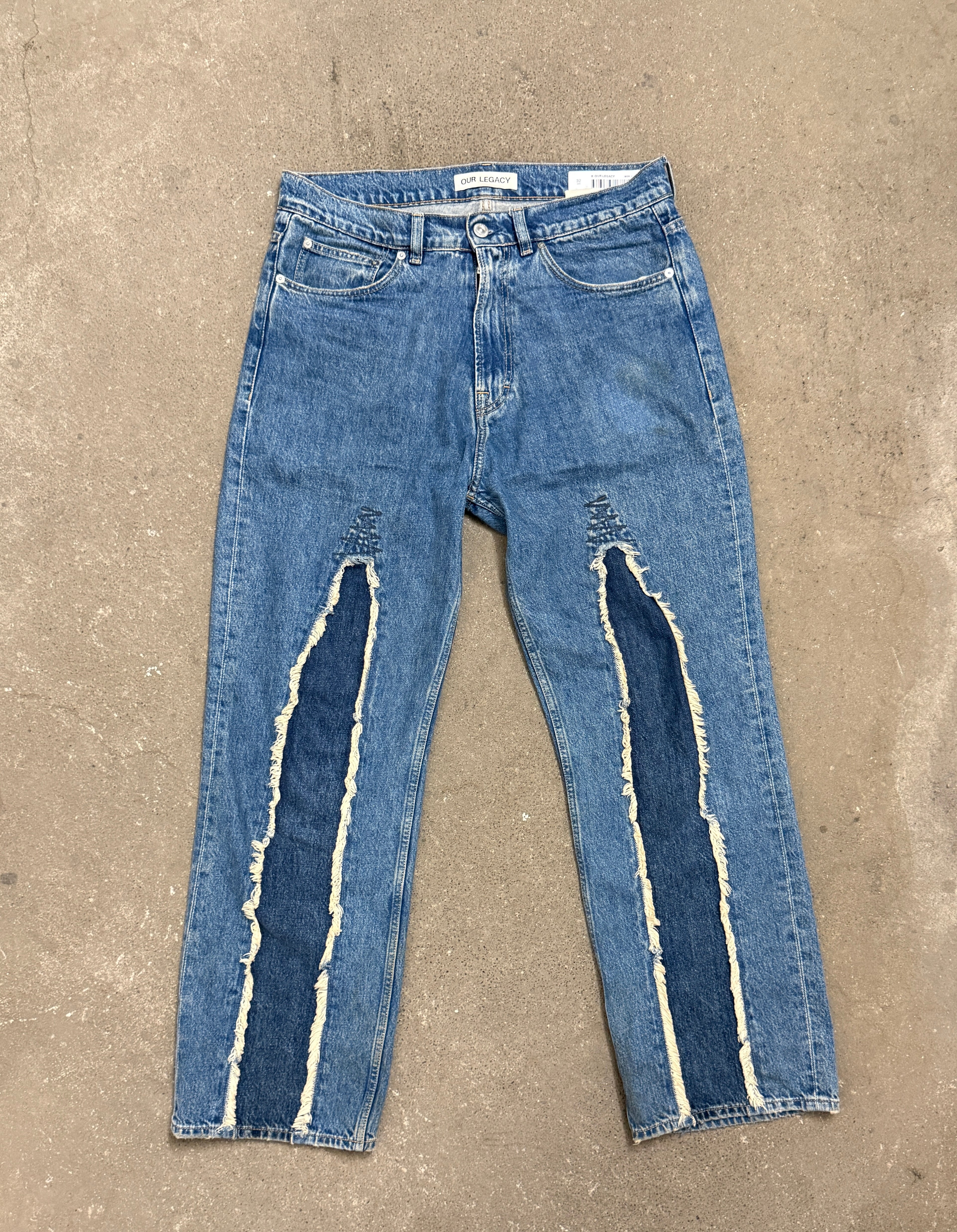Our Legacy Third Cut Slash denim